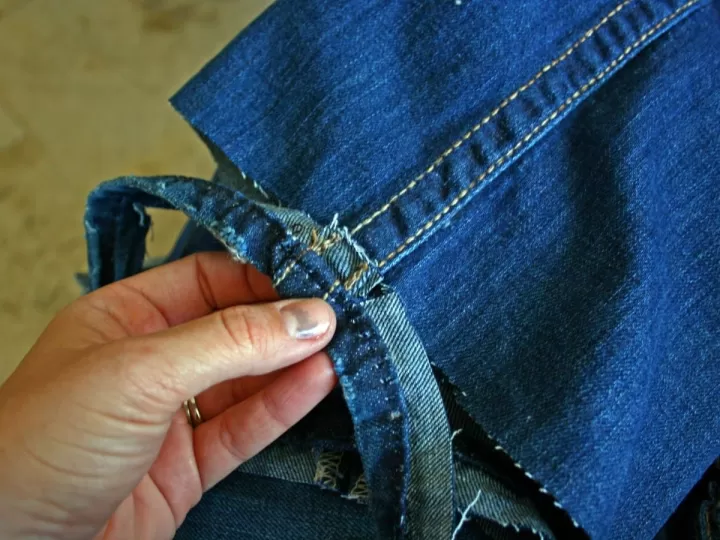 34 diy como coser vestido jean con bolsillos how to sew jean dress with pockets
