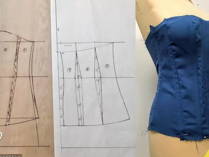 diy patrones para hacer corsetpatterns for making corset