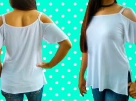 Aprende a diseñar una blusa fácil y rápida con este método visual de modistería.
