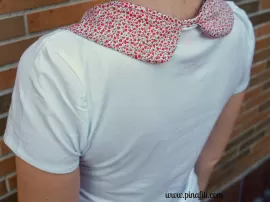 Diseña una adorable blusa de cuello de bebé con este tutorial DIY